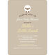 Yellow Little Lamb Shower Invitations Image 5 of 6
